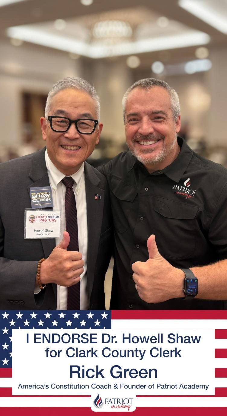 Rick Green with Dr. Howell Shaw